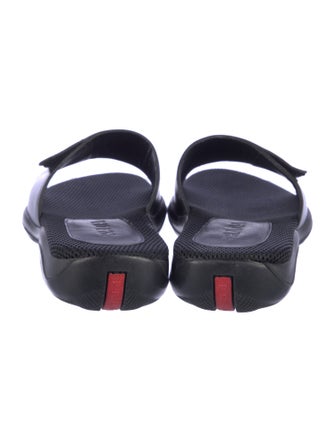 Prada Leather Slides