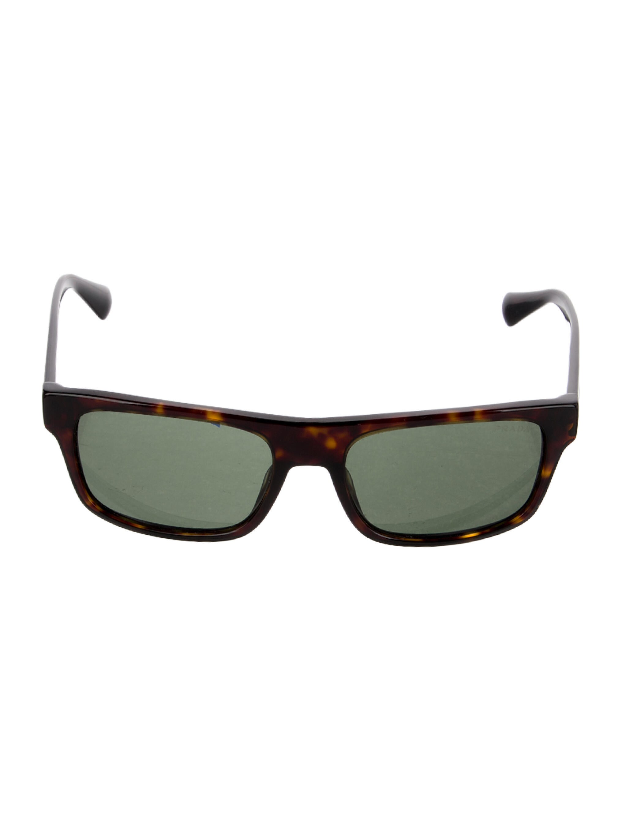 Prada Square Tinted Sunglasses