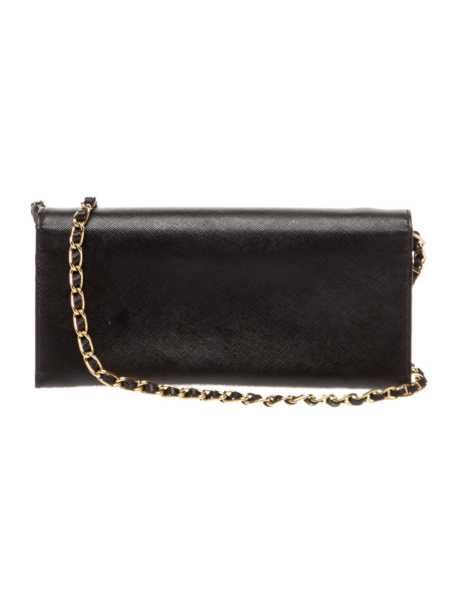 Prada Saffiano Leather Metal