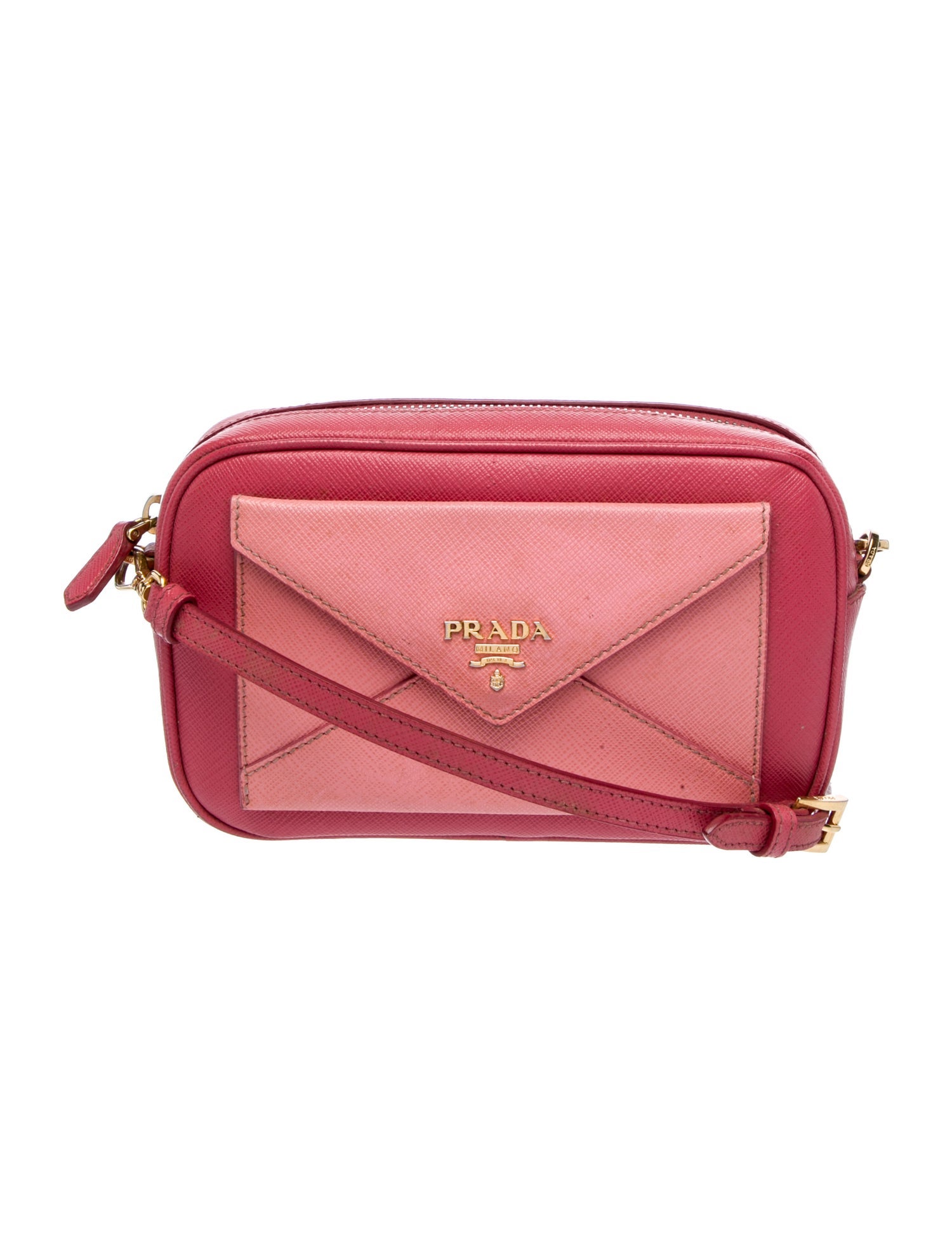 Prada Saffiano Lux Leather Pietre Pochette