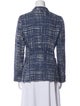 Prada 2011 Plaid Print Blazer