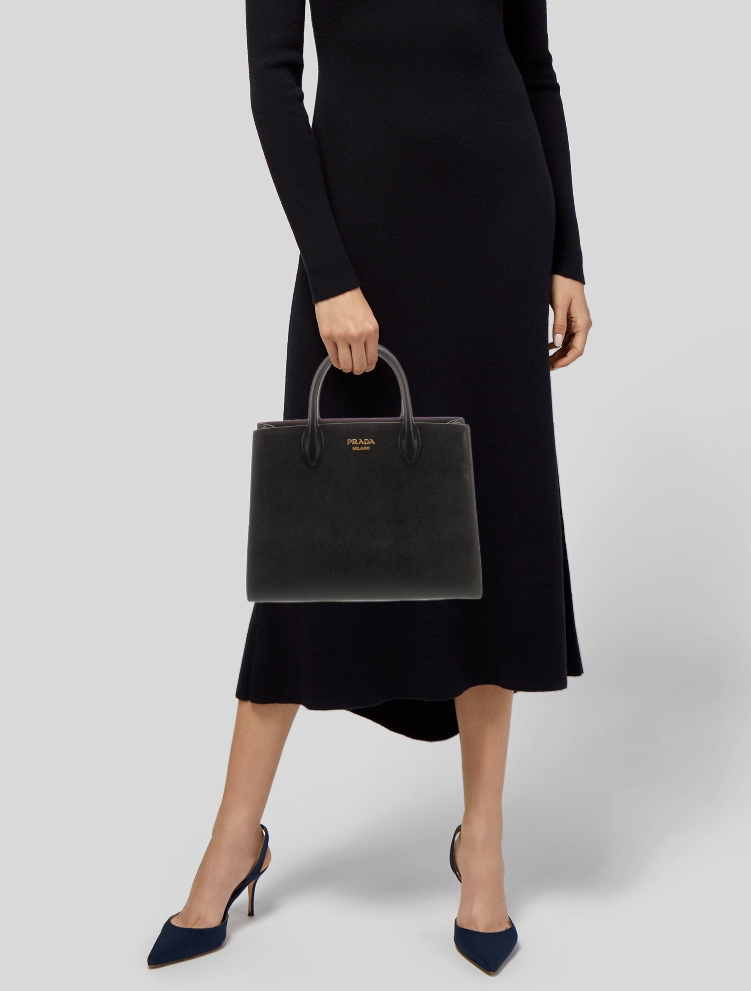 Prada Saffiano Leather Bibliothèque