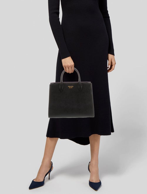 Prada Saffiano Leather Bibliothèque