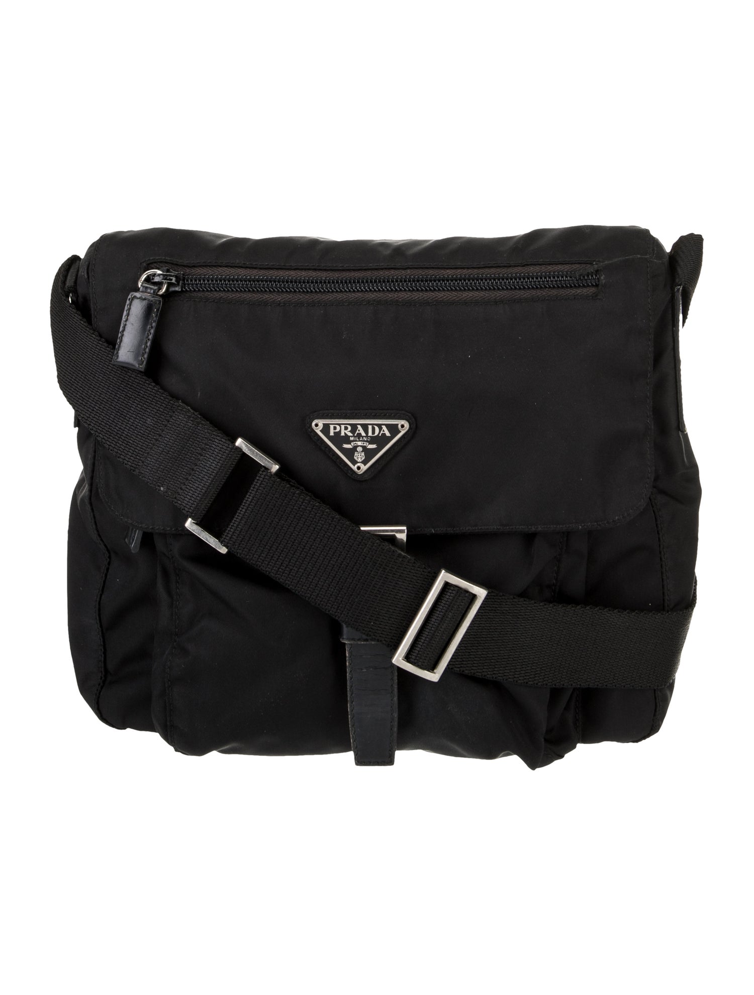 Prada Tessuto Shoulder Bag Vintage