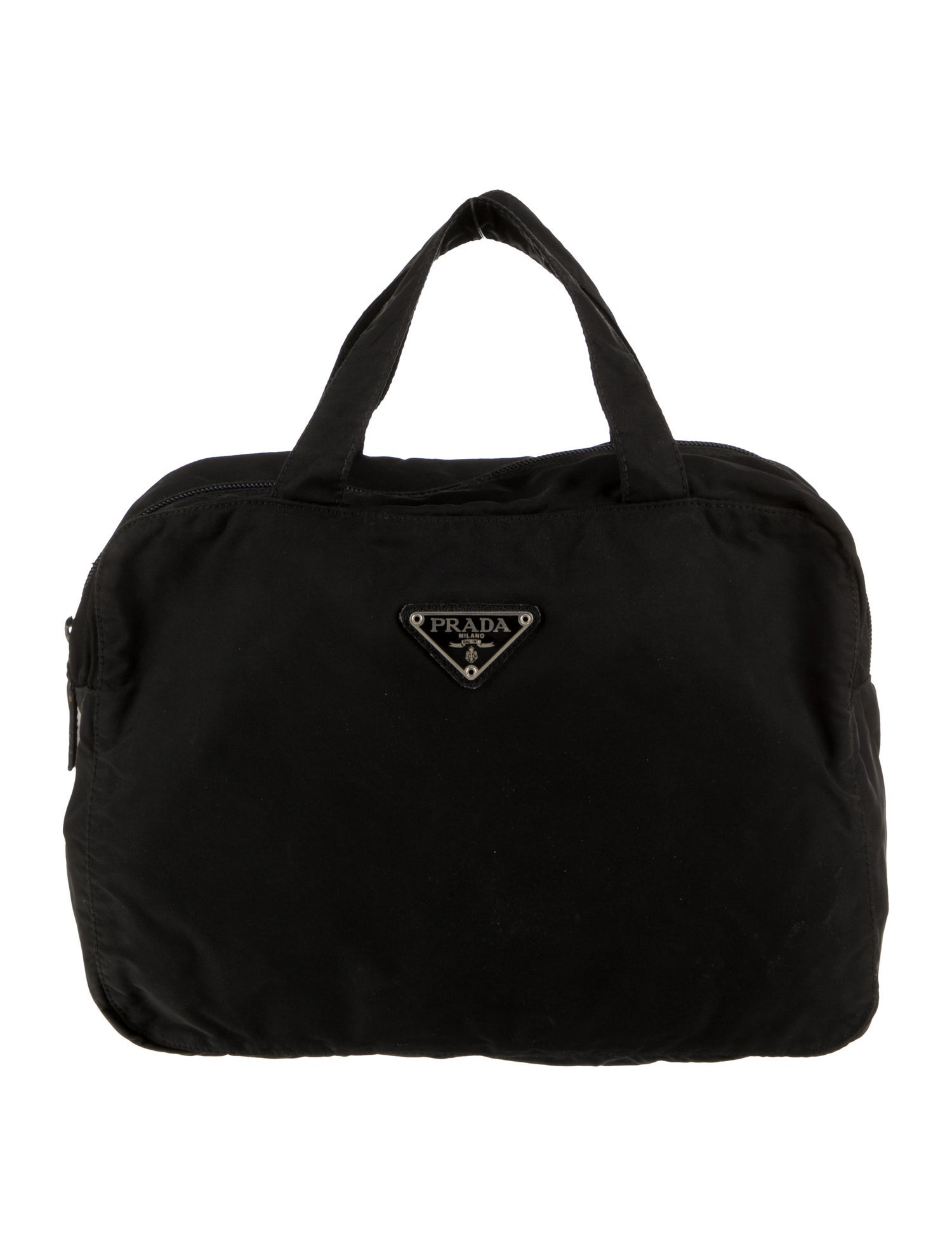 Prada Saffiano Leather Top Handle Bag Vintage