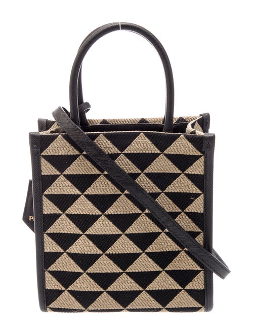 Prada Saffiano Leather Symbole Mini