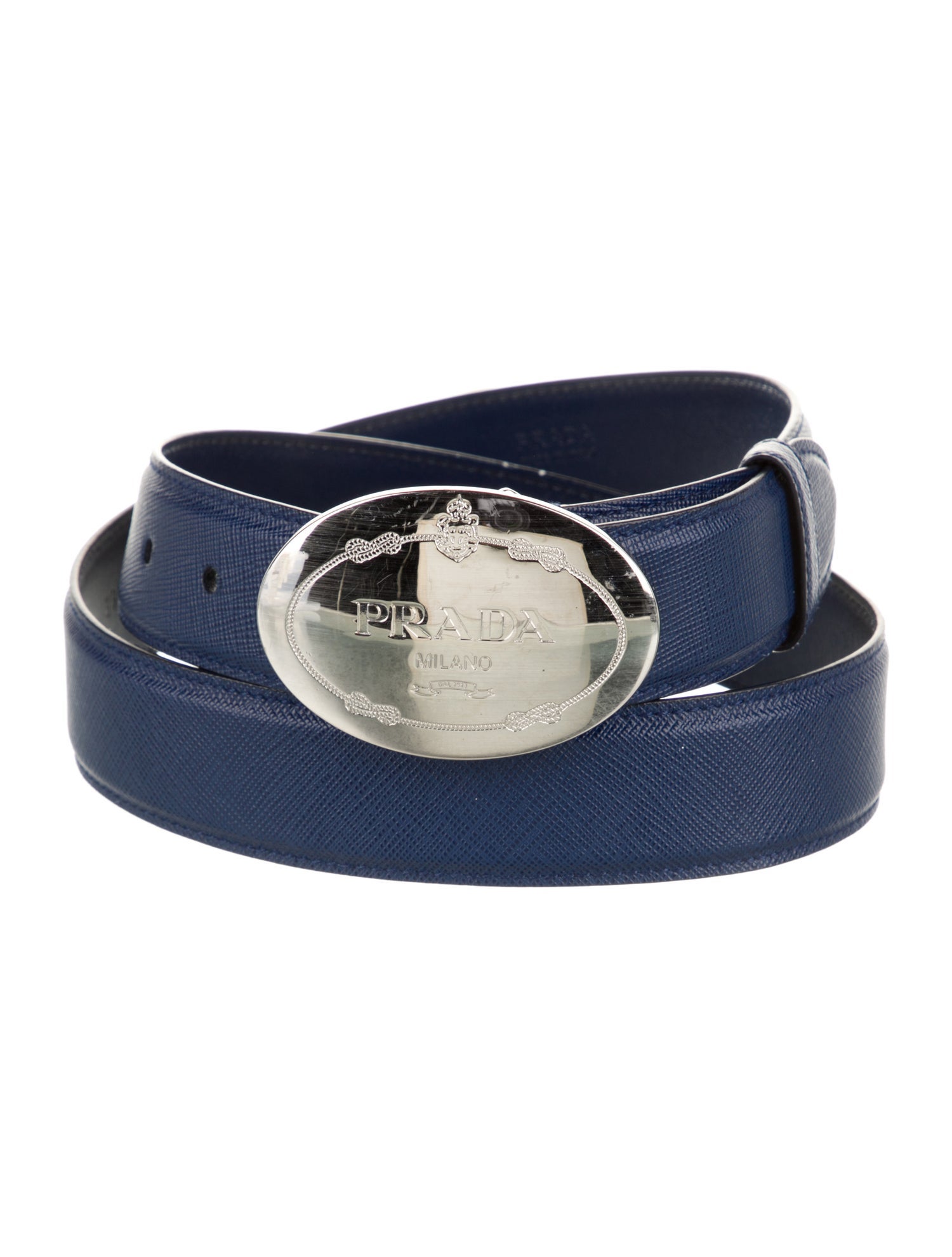 Prada Saffiano Leather Waist Belt