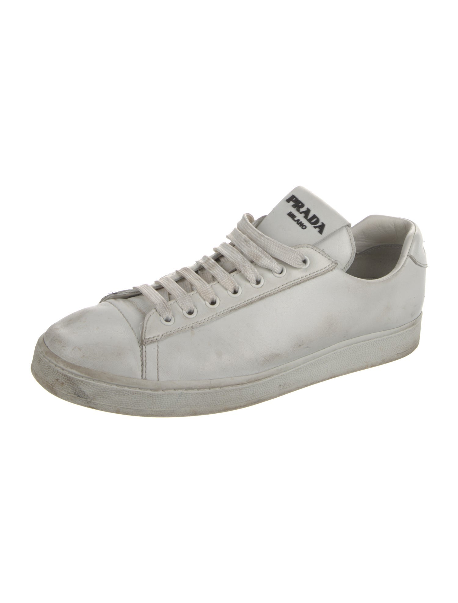 Prada Leather Sneakers