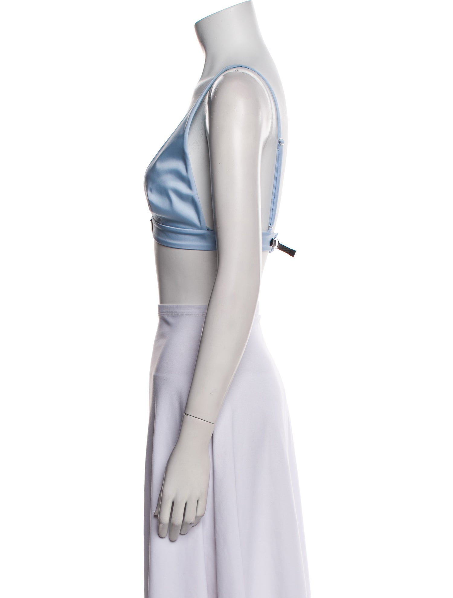 Prada 2021 Re-Nylon Crop Top