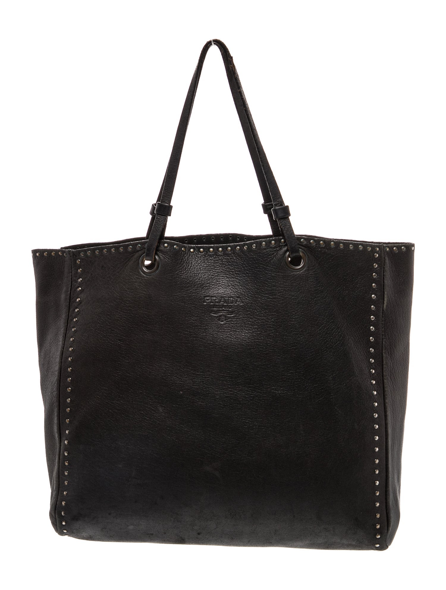 Prada Soft Calf Leather Tote
