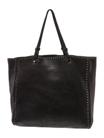Prada Soft Calf Leather Tote