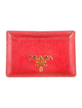 Prada Vitello Move Leather Card Holder