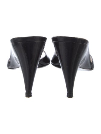 Prada Patent Leather Slides