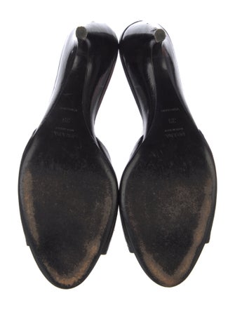 Prada Patent Leather Slides