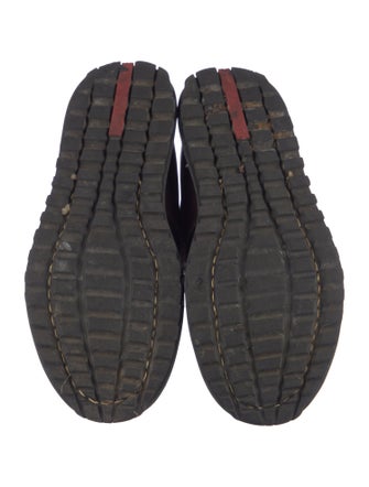 Prada Sport Leather Hiking Boots