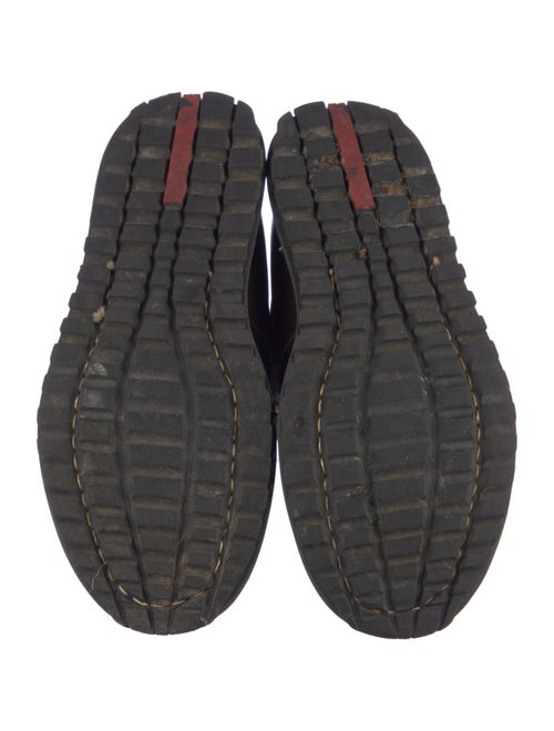 Prada Sport Leather Hiking Boots