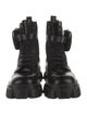 Prada Leather Combat Boots