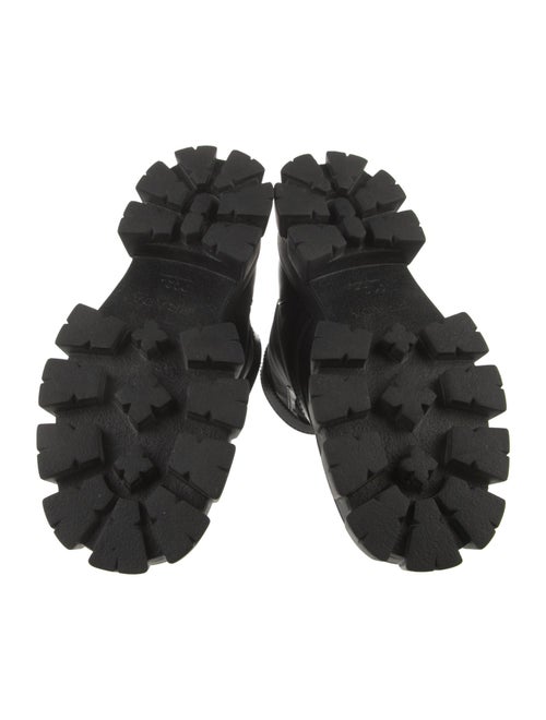 Prada Leather Combat Boots