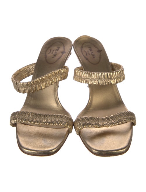 Prada Patent Leather Slides