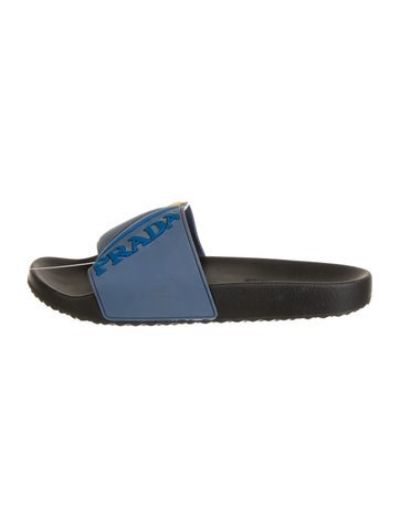 Prada Sport Sandals Rubber Slides UK 8 | 9
