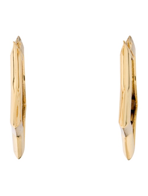 Prada Star Hoop Earrings