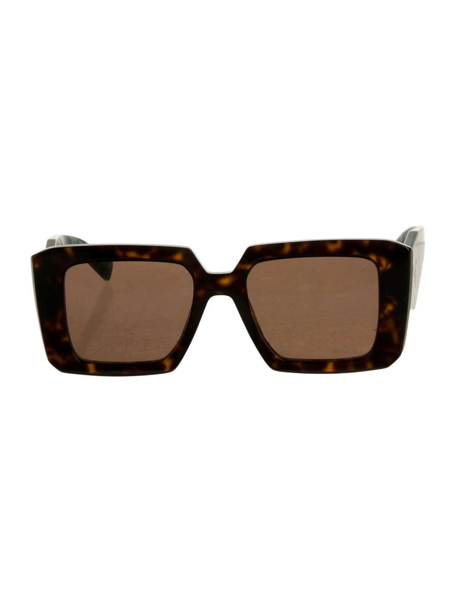 Prada Square Tinted Sunglasses