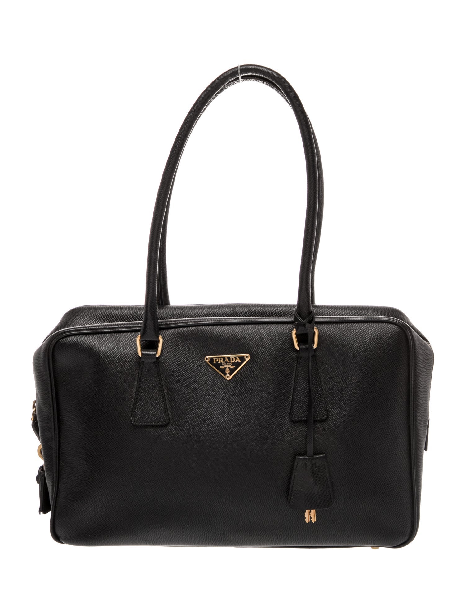 Prada Saffiano Leather Bauletto