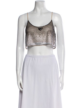 Prada 2023 Holiday Crop Top