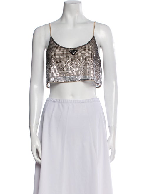 Prada 2023 Holiday Crop Top