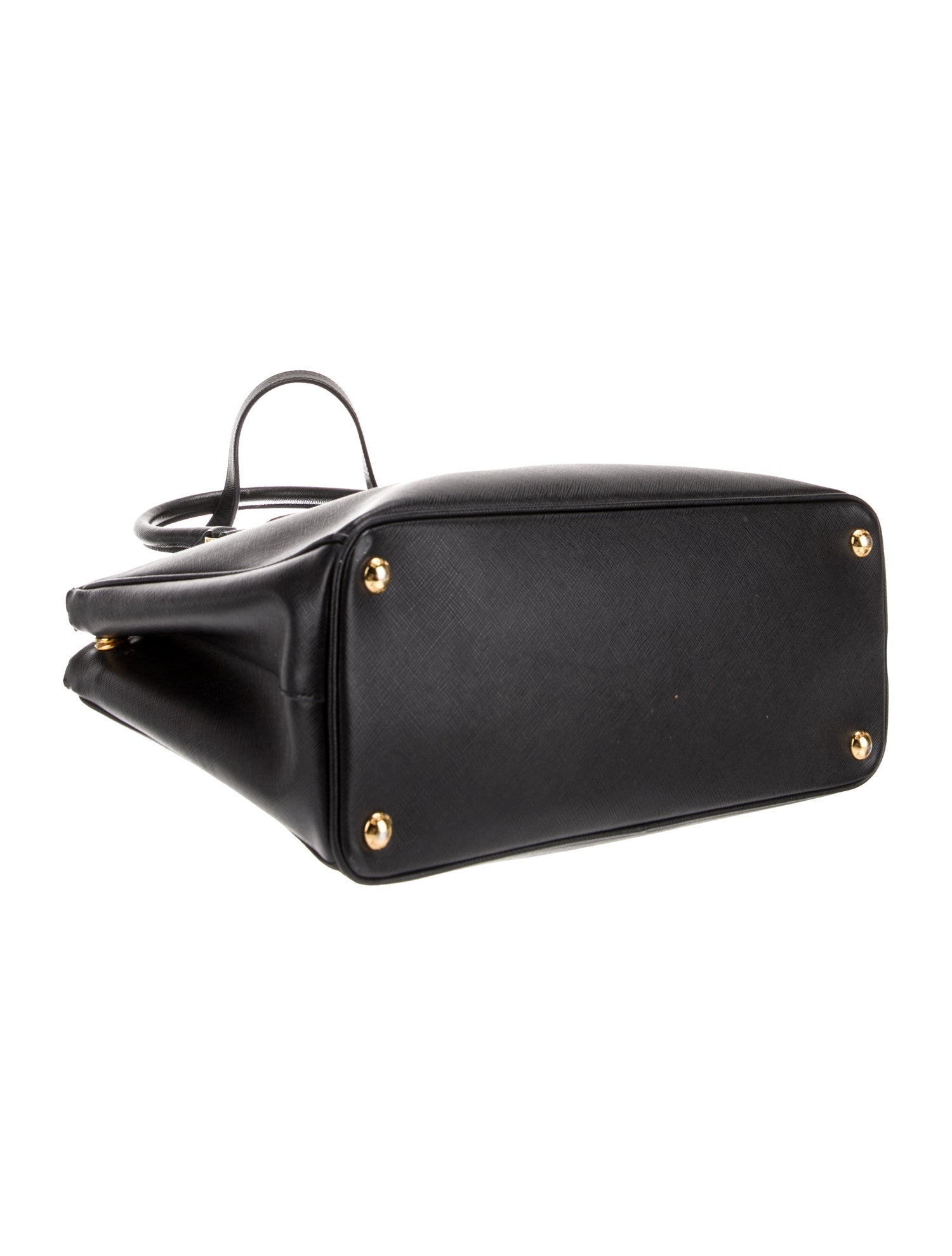 Prada Saffiano Lux Leather Galleria Double Zip Large