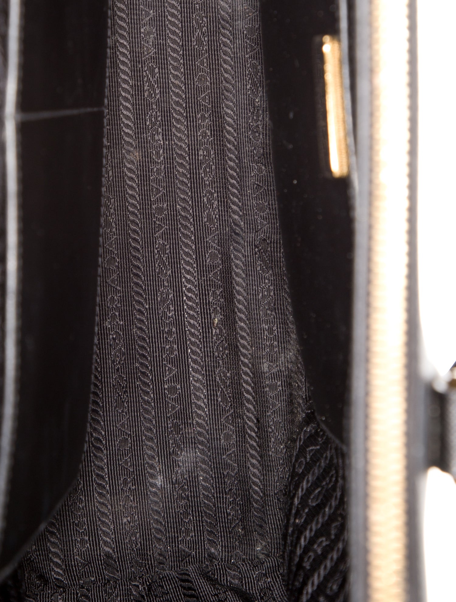 Prada Saffiano Lux Leather Galleria Double Zip Large