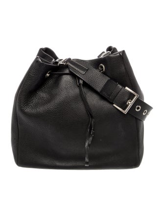 Prada Enameled Metal Triangle Bandoliera