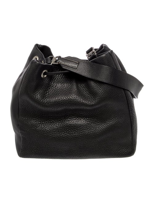 Prada Enameled Metal Triangle Bandoliera