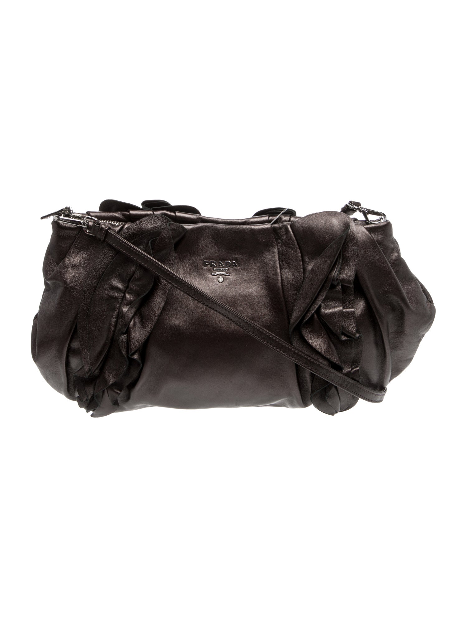 Prada Nappa Leather Shoulder Bag