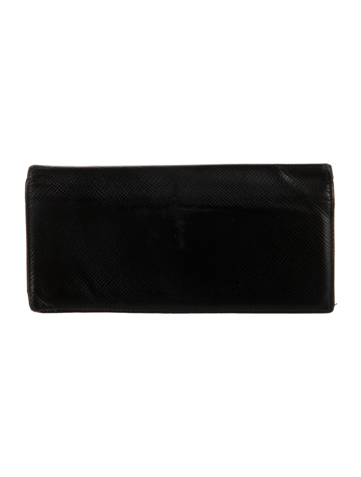Prada Saffiano Lux Leather Continental Wallet