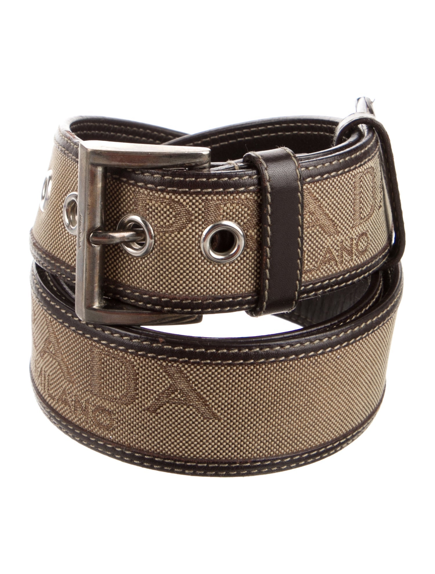 Prada Canvas Belt