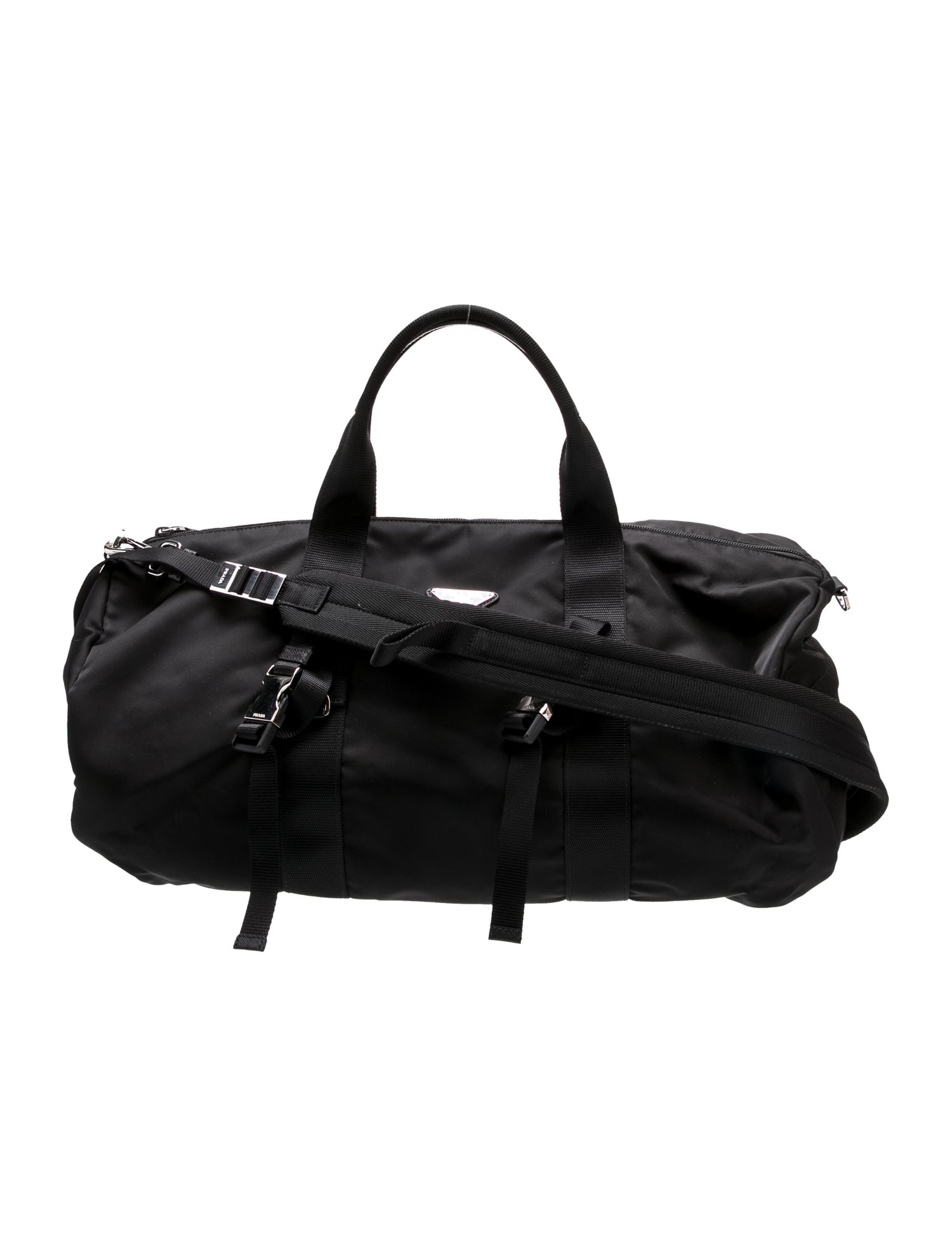 Prada Saffiano Leather Weekender Bag