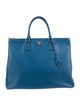Prada Saffiano Leather Galleria Double Zip Large