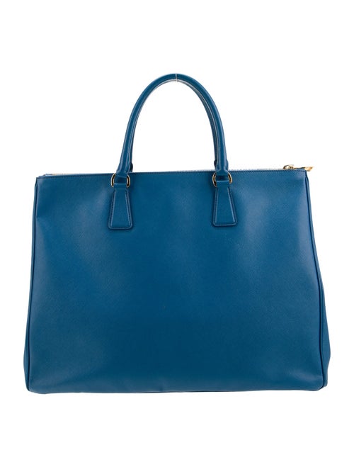 Prada Saffiano Leather Galleria Double Zip Large