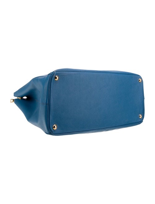 Prada Saffiano Leather Galleria Double Zip Large