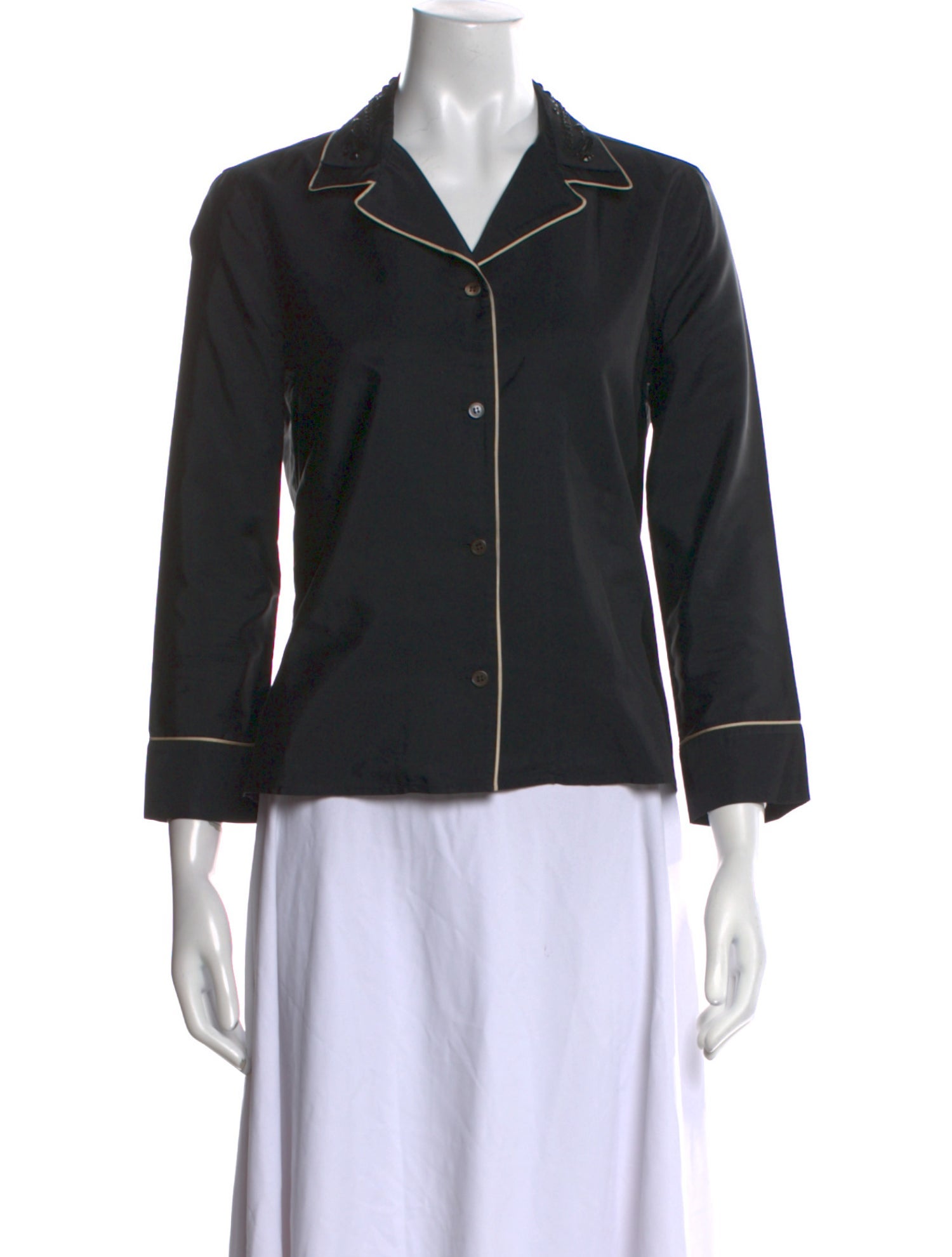 Prada Vintage 2002 Button-Up Top