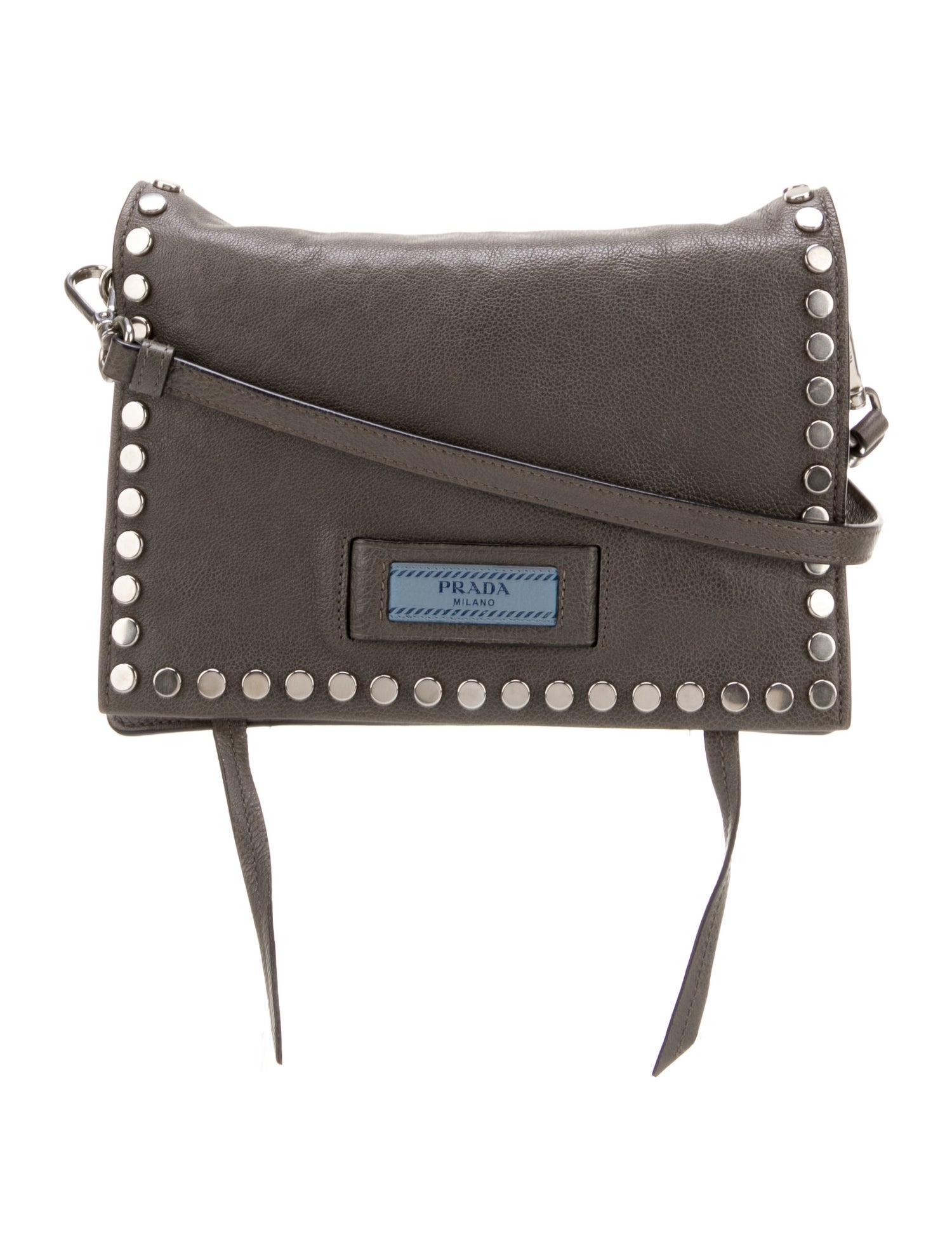 Prada Glace Calf Leather Etiquette