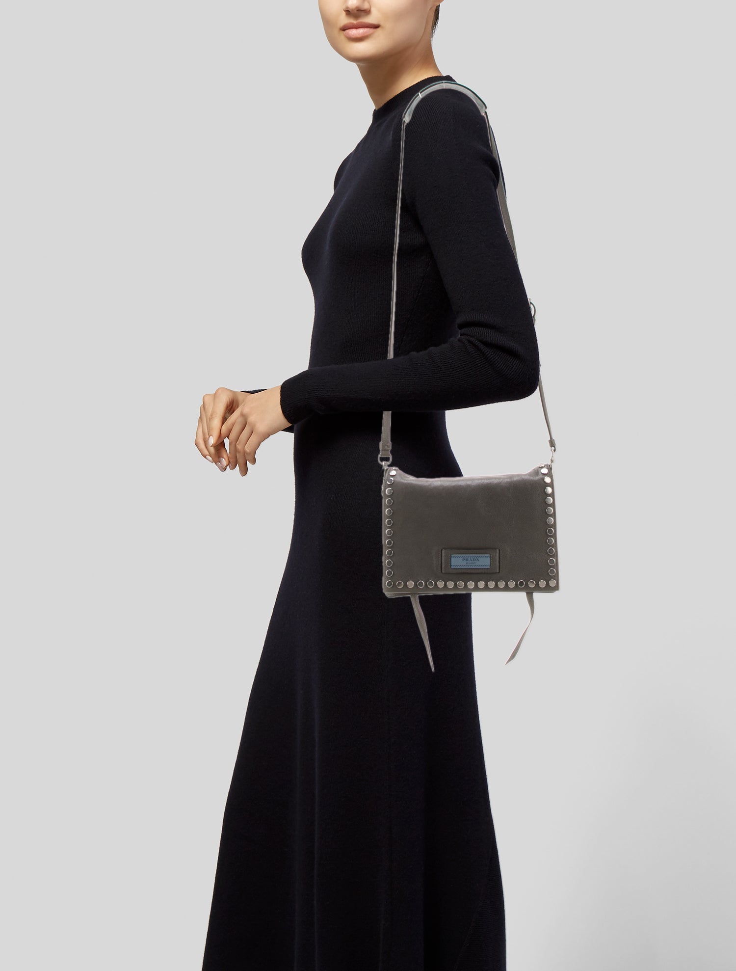 Prada Glace Calf Leather Etiquette