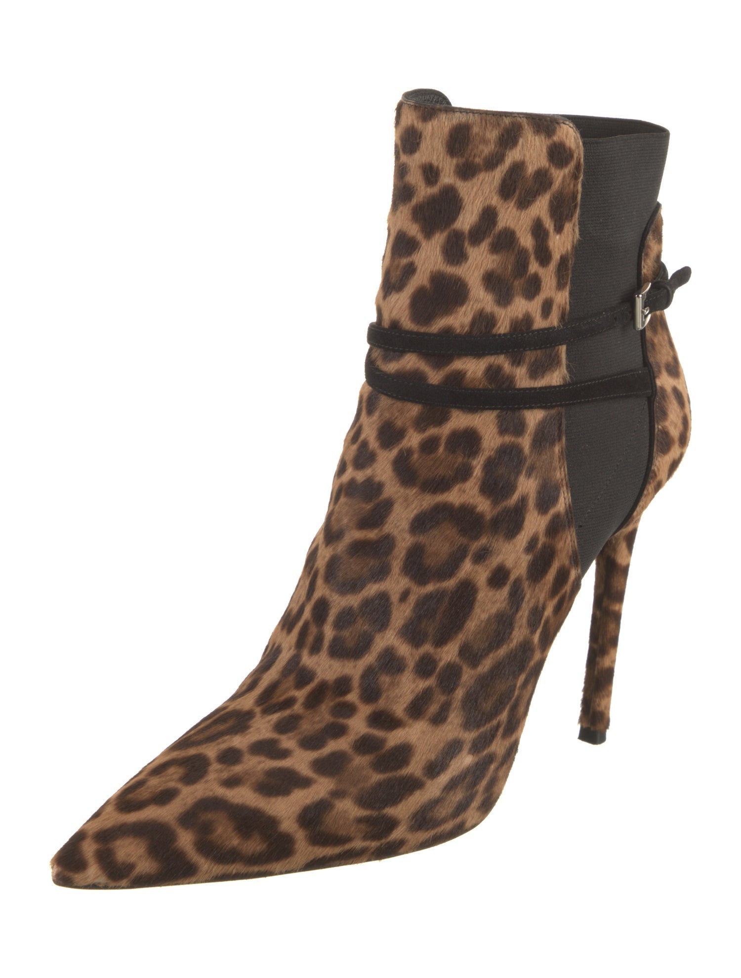 Prada Ponyhair Animal Print Boots