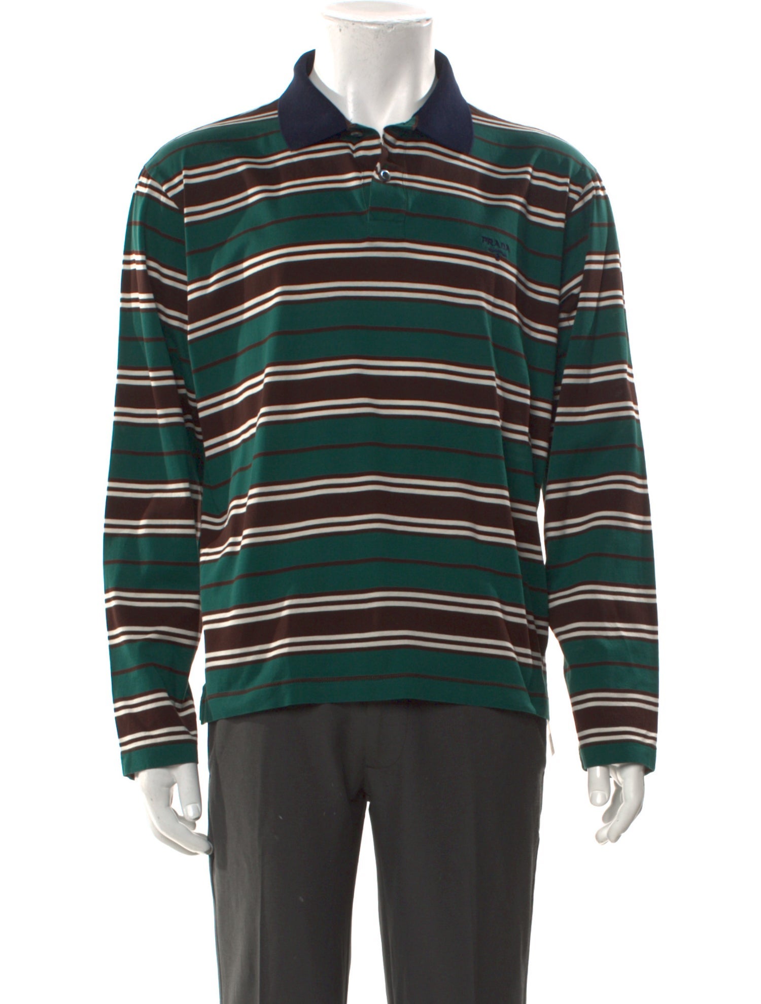 Prada 2025 Signature Logo Polo Shirt