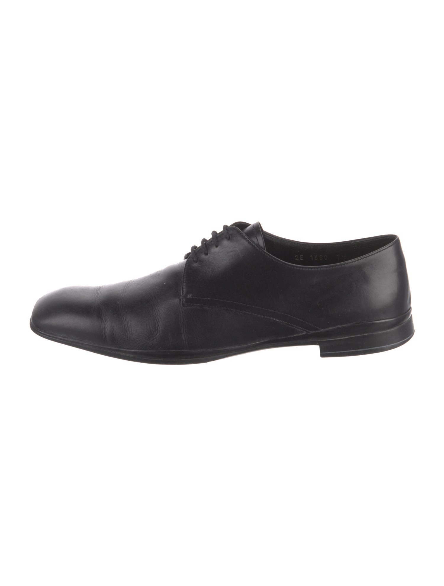 Prada Leather Derby Shoes