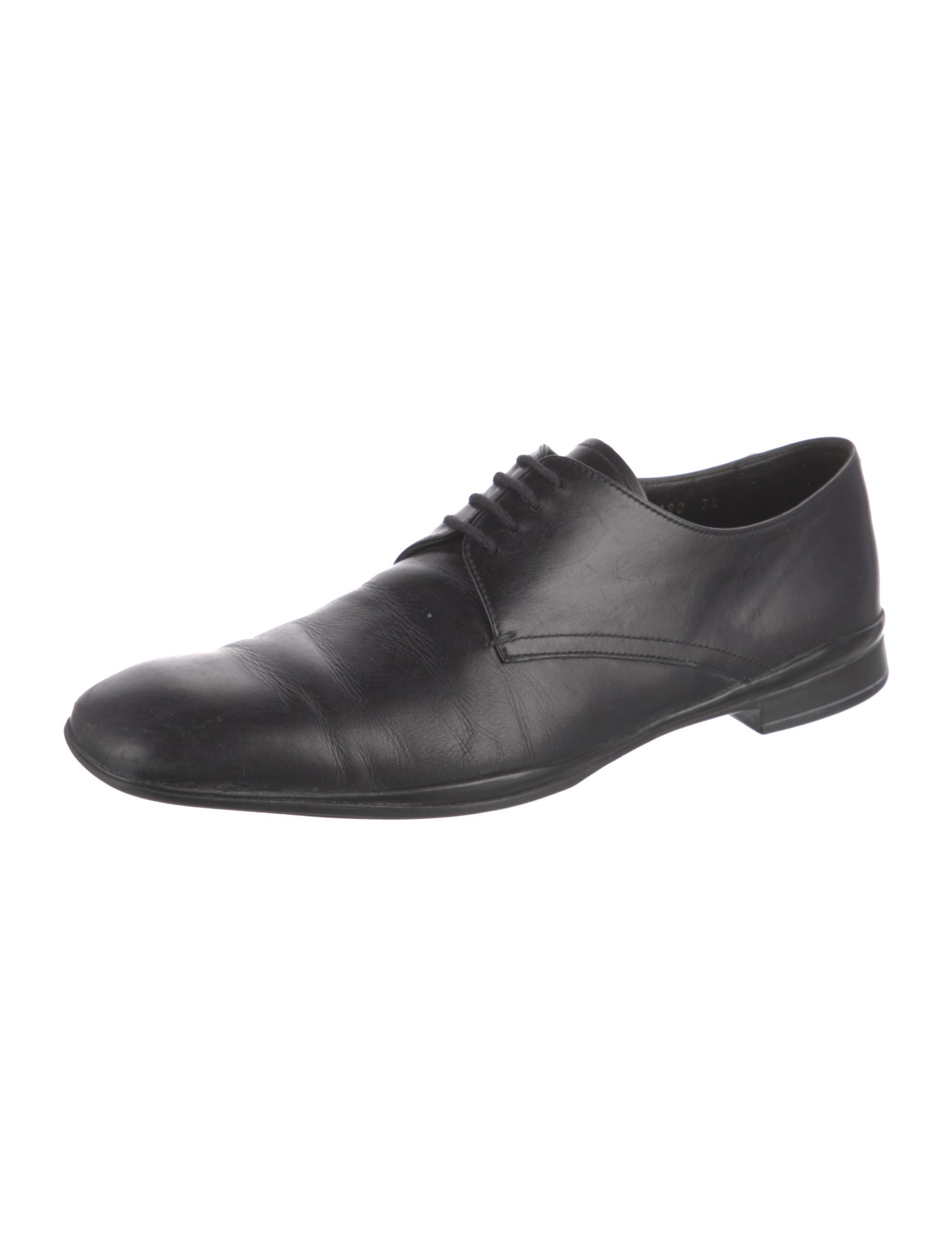Prada Leather Derby Shoes