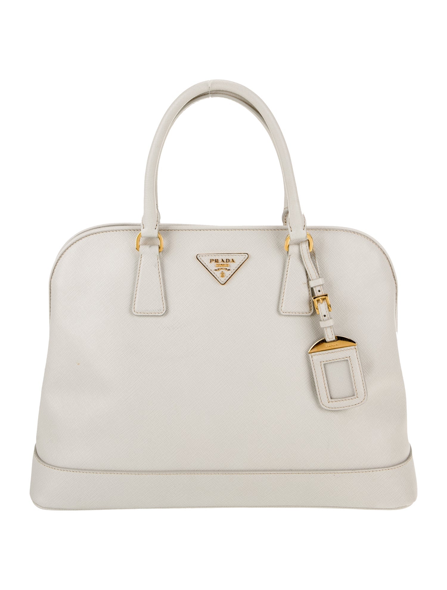 Prada Saffiano Leather Top Handle Bag