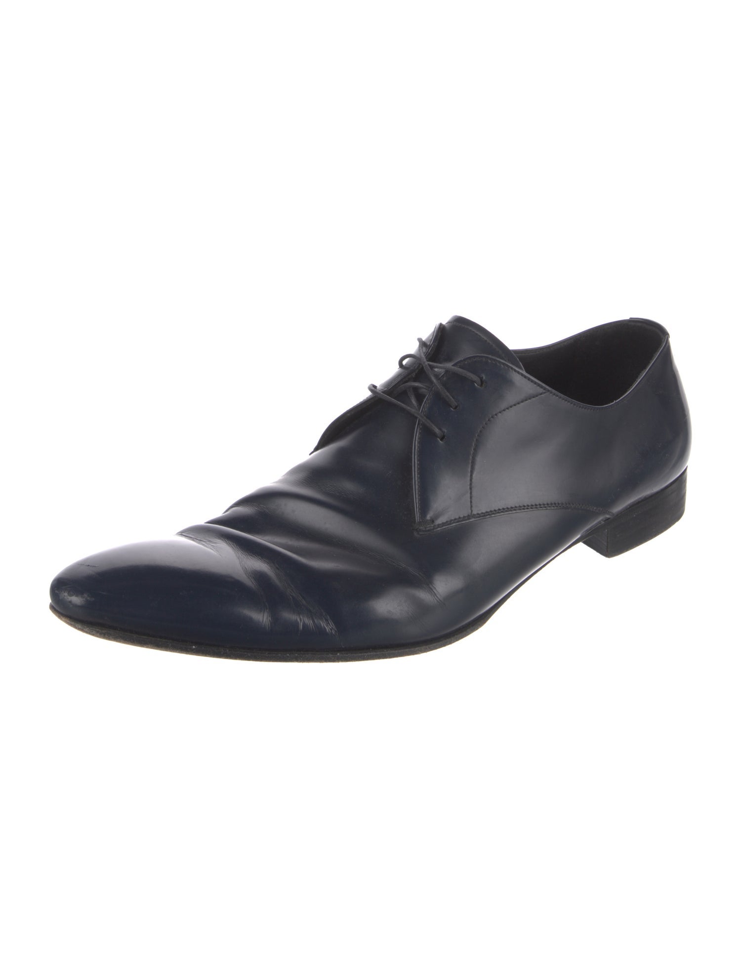 Prada Leather Derby Shoes