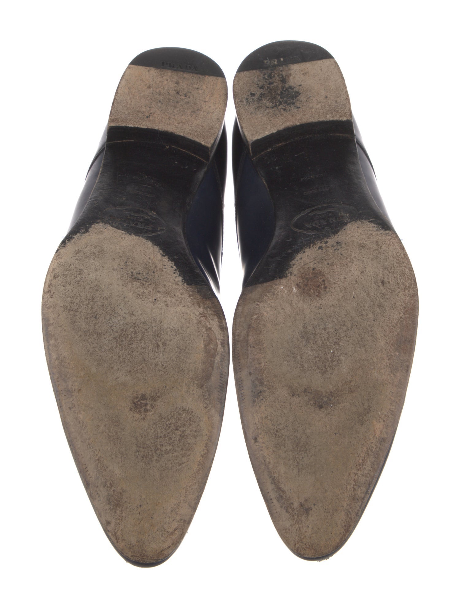 Prada Leather Derby Shoes